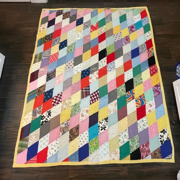 Bedding Vintage Project Quilt Damaged Poshmark